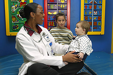 Woman doctor, detroit medical photography