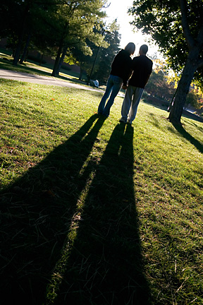 silhoutte students