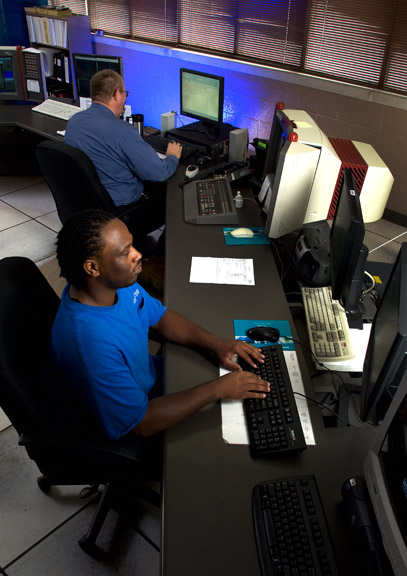 control room water plant