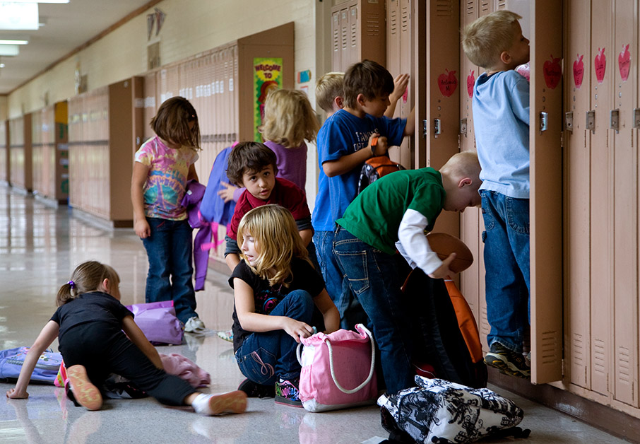 locker kids school photography