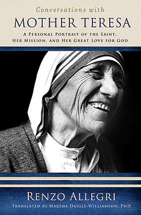 Mother Teresa book cover, stock photo