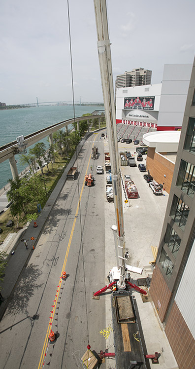 cobo center detroit vegetative roof