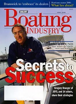 boating industry cover photography